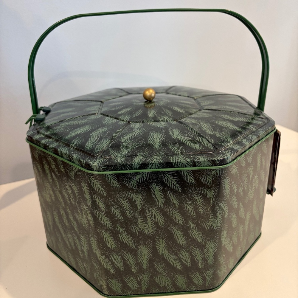 John Derian for Target Metal Cookie Octagonal Transporter - NEW